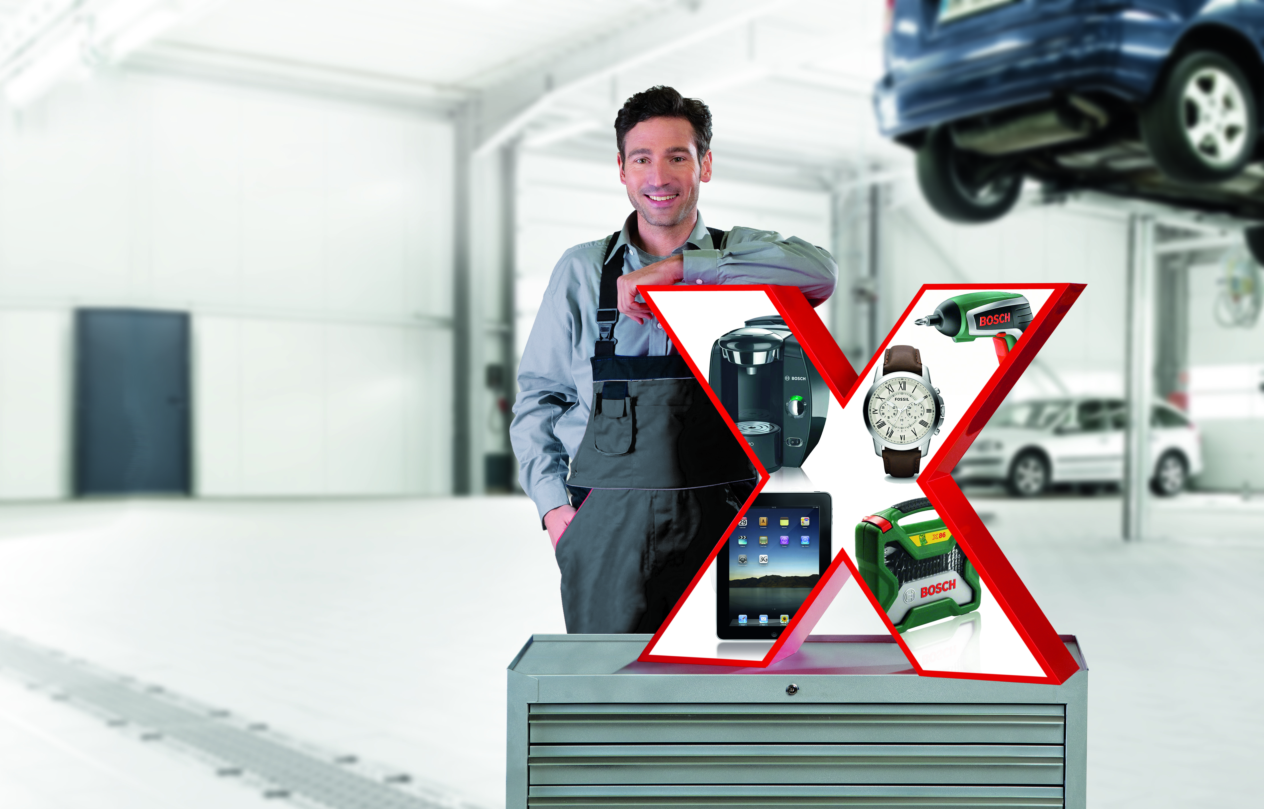 Un espace dédié sur le stand BOSCH Bosch en France