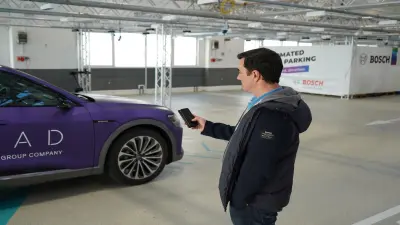 Automated valet charging de Bosch