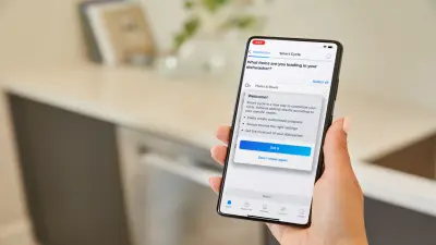 Home connect de Bosch on phone