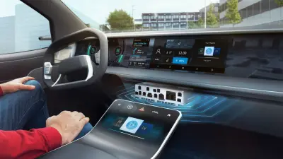 AI based car cockpit from Bosch